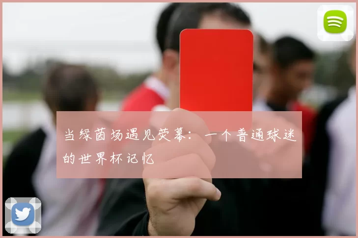 当绿茵场遇见荧幕：一个普通球迷的世界杯记忆