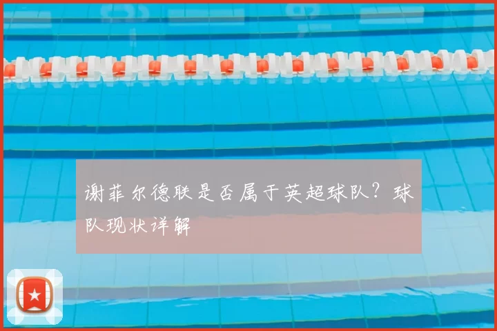 谢菲尔德联是否属于英超球队？球队现状详解